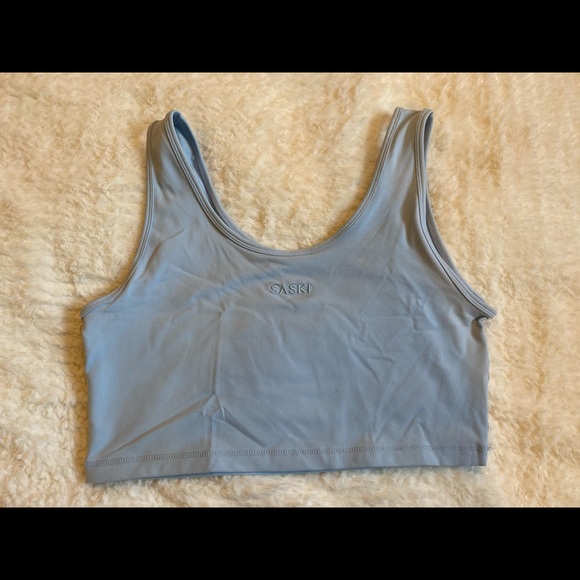 Saski Collection Light Blue Tank - Picture 2 of 2